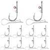 Generic Live Shrimp Hook, Shrimp Walker Hook 10 ganci per attrezzatura da pesca