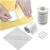 REBECCAGIBSON Set di 5 Toppe di Riparazione Trasparenti - Adesivi di Riparazione autoadesive per Piscine, gommoni, Piscine per Bambini, Impermeabili, materassi ad Aria, Tenda