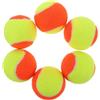 Luxshiny 6 Pezzi Palline da Tennis Morbide in Gomma Gialla per Rimbalzo Ridotto per Allenamento Versatile a Casa e All'aperto