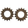 Keenso Ruota Libera per Bicicletta, 16 Denti, pignone Universale in Acciaio, Ricambio per Bicicletta elettrica, 2 Pezzi