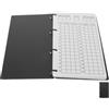 SAFIGLE Quaderno Subacqueo per Immersioni, Taccuino Nero in Pp con Penna, Versatile per Comunicazione Sott'Acqua e Esplorazioni Subacquee