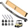 10L0L Kit di molle anteriori a balestra per carrello da golf con boccola per Club Car Precedent 2004-2008, kit molla a una foglia anteriore con boccole e manicotti per Club Car DS 103711001
