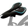Nuhjytgf Sella Per Bici Antiscivolo Ergonomica Ventilata Striscia Riflettente