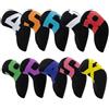 harayaa 10 Pezzi Copri Testa da Golf Copri Fodere Protettive Cappucci in Neoprene Morbido con Apertura Cucita per Protezione E Organizzazione Adatto per Borsa da Golf E Viaggio, Style to 2