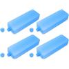 Toddmomy 4 Pezzi Ice Boxes For Coolers in Pe, Blocchi Gelo per Uso Domestico | Contenitori per Freezer, Ghiaccini Freezer Riutilizzabili, Atmosfera Estiva