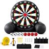 Generic Gioco da Giardino all'aperto con Freccette da Calcio Gonfiabile | Tessuto Oxford 210D, feste in giardino, gioco kick-to-stick, soffiatore e 8 palline