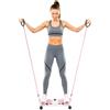 yunaoii Twist-Board, un dispositivo fitness con piastra girevole ed elastico, portata fino a 10 kg, adatto per la perdita di peso, uso domestico e come attrezzo per l'allenamento in ufficio