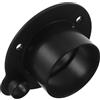 GATHINESS Base per Fissaggio Stivale Cavi per Yacht e Barche in Pp Nero, Protezione Leggera e Installazione Semplice per Cavi Motore e Cablaggi Marini