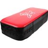 Vaguelly Cuscino da Allenamento per Basket Rosso in PVC e Pu | Imbottitura in Cotone Perlato, per Boxe e Pallacanestro, Favorisce Tracking Visivo e Agilità