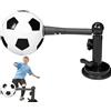 Generic Allenatore da calcio Kick Back, girevole a 360° e PU 42 cm | Controllo indipendente della palla, attrezzatura per allenamento di agilità solista, per uso esterno