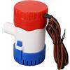 Domary Pompa di Sentina Automatica DC 12V Pompa Sommergibile da 3/4