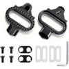 Yifort Blocchi per pedali per bicicletta, robuste piastre a 2 fori, compatibili con Shimano SPD, SH51/SH56, ideali per MTB, bici da corsa, allenamento indoor, fissaggio stabile + viti e chiave