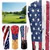 EcoGleam Custodia protettiva per testa mazza da golf PU Doppia fascia | Copri testa da golf in PU, stile I, doppia fascia elastica, 5 pezzi
