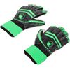 Gatuida Guanti da Portiere Professionali Verdi in Lattice, Taglio Positivo | Leggeri e Confortevoli, Palmo Resistente All'usura, per Calcio Outdoor