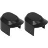 CashMuch Tappo Forcella Anteriore in Plastica per Xiaomi 5 5Pro Copertura Protettiva Scooter Parti di Ricambio Resistente all'usura Guscio Nero 7.6x4.8cm