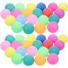 MAGICLULU Palline da Ping Pong 40mm Superficie Opaca Senza Cuciture 100 Pezzi in Pp Minimizzano Deformazioni e Errori di Servizio per Giochi di Gruppo e attività in Classe