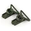 OSdream Tactical Airsoft Casco Accessori CS Casco Occhiali a Visione Notturna Girevole Clip Rail Collegamento Pezzi, Green