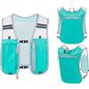 Generisch Cintura per idratazione da donna, gilet da corsa traspirante con più tasche | Giubbotto elastico sul petto con robusta sacca idrica per ciclismo, jogging, escursionismo, trail running, maratona