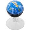 VICASKY Bussola Auto da Cruscotto 38mm in Abs con Ventosa Blu | Auto e Barca, Uso Viaggio e Outdoor, Alta Precisione, Design Portatile