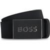 BOSS Cinture da uomo, Nero3, 115 cm
