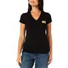 Armani Exchange Salin De Giraud, Shiny Color Contrast Logo T-Shirt Donna (Pacco da 1)