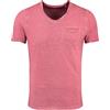 Key Largo Maglietta da Uomo Soda New V-Neck, Rosso Desert (1345), S