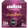 Lavazza A Modo Mio Lungo Dolce 256 Capsule di Caffè per un Espresso con Note