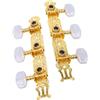 Walfront 2 Pezzi di Corde per Testate Meccaniche per Chitarra, Corde per Chitarra Classica, Meccaniche, Corde per Chitarra Classica, Set di Piroli per Chitarra Classica, Chiodini per