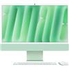 Apple iMac 24 M4 16Gb Ram - 2TB SSD - 10-Cpu 10-Gpu 4.5K CTO 1Gbps - Green - Italia