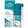 Dompé Oki Infiammazione E Dolore 0,16% Spray - Per Infiammazioni E Irritazioni Cavo Oro-Faringeo 15 ml