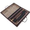 Abaco Aritmetico Con Perline In Legno Cinese Vintage A 13 Righe Con Calcolatrice