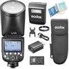 GODOX V1Pro-F TTL Flash Speedlite 76Ws HSS 1 / 8000s 2.4G Wireless Testa Rotonda Speedlight per Fotocamera Fuji X-Pro2 X-T20 X-T2 X-T1 X-T3 X-T4 X-T30 GFX50S GFX50R