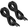 TOYANDONA 2 Pezzi Cavo di Prolunga Realizzato in Plastico e Rame Nero Leggero e Resistente All'usura per Telecamera Retromarcia e Dash Cam per Uso Automobilistico