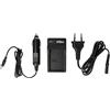 vhbw caricabatterie compatibile con Panasonic Lumix DMC-GF2CR, DMC-GF2CS fotocamera, videocamera, reflex