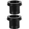 POPETPOP 2 Pezzi Adattatore Per Telescopio Adattatore Per Lenti Spotting Montare Accessorio Telescopio Spettatore Adattatore Per Fotocamera Adattatori Black Acciaio Inossidabile