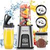 Apritsce Frullatore per Smoothie, Apritsce 800w Mini Frullatore per Frullati, Frullatore Smoothie Portatile Con 600ml Bottiglie E 300ml Tazza, Frullatore Elettrico Piccolo per Frutta, Verdura, Noci