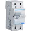 Hager BOCCHIOTTI S.p.a. Magnetotermico Differenziale 1 Polo+N 6A 30MA AC 4,5KA Hager ADC806H