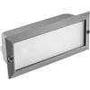 LEDS-C4 S.A. Plafoniera da Incasso parete IP44 con 3 cover Tamesis E27 15W Grigio Led-C4 PX-0047-GRI