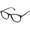 David Beckham DB 1106 807 | Occhiali da Vista Graduati | Prova Online | Unisex | Plastica | Quadrati | Nero | Adrialenti