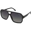 Carrera Victory C 01/S 807/WJ | Occhiali da Sole Graduati o Non Graduati | Prova Online | Plastica | Quadrati | Nero, Rutenio | Adrialenti