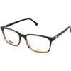 Boss by Hugo Boss Hugo Boss Boss 1436 EX4 | Occhiali da Vista Graduati | Prova Online | Unisex | Plastica | Rettangolari | Marrone | Adrialenti
