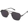 Tommy Hilfiger TH 2192/S V81/IR | Occhiali da Sole Graduati o Non Graduati | Prova Online | Metallo | Quadrati | Nero | Adrialenti