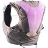 Salomon Gilet da corsa da donna Salomon ADV Skin 12 Grad Set Iron/Shadow Gray/Iris Orchid
