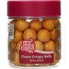 FunCakes Choco Crispy Balls Shiny Ochre - Perles di Cioccolato, Ottime per decorare torte, cupcake, biscotti, crostate e molto altro - Decorazione per torte - 60g
