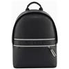 Armani Exchange A|X Men's Ian backpack, BLACK, large size