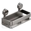 WZHHDM Mensola per doccia da bagno, senza fori, 30 x 13,5 x 13 cm, portata di 10 kg, rimovibile, per condizionatore