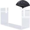 GORGECRAFT Espositore per ventole in acrilico trasparente pieghevole per ventole palmari, base per gioielli, cavalletto organizer per ventilatori circolari tradizionali giapponesi cinesi tradizionali