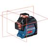 Bosch Livello laser Bosch GLL 3-80 Professional Livella lineare 30 m 630 - 650 nm (< 10 mW) [0601063S00]
