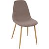 ATMOSPHERA CREATEUR D'INTERIEUR Atmosphera - Set di 2 sedie, colore: tortora