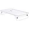 Vente-unique-Letto rete supplementare pieghevole 90 x 190 cm in Metallo Bianco - ADONIS
